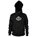 Produktbild Power Splash - Herren Hooded Sweater, Größe: S, Farbe: schwarz