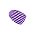 e2buyshop® Cosmetic Makeup Brush Foundation Finger Glove Silicone Hand Cleaning Tools(light purple)