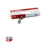 fusible 5x20mm 20 amp Corriente: 1 A 10 x Fusible rápido (F) de cristal 1 A/250 VAC 5 x 20 mm