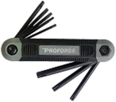 Torx Folding Key Set 8Piece T9,T10,T15,T20,T25,T27,T30,T40