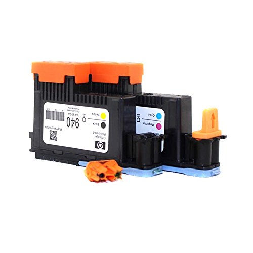 Hrph Neuer 940 Druckkopf Schwarz / Gelb C4900A + Cyan / Magenta C4901A für HP 8000 8500 - 6