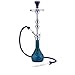 Produktbild Aladin Origins Istanbul 77 cm Shisha Schlauch Wasser Pfeife Hookah Schraub robust, W513, Farbe blau - grün