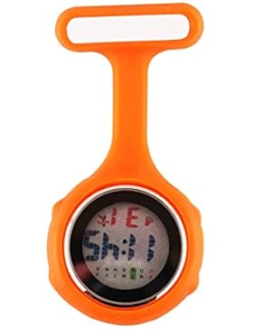 Ellemka JCM-330 Schwesternuhr Ansteckuhr FOB medizinisch-e Kittel-Uhr Digital multi-funktional Krankenhaus LCD...
