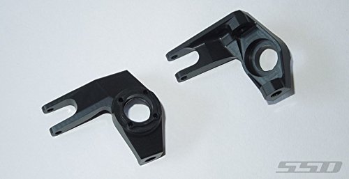 Preisvergleich Produktbild SSD Pro Aluminum Knuckles for SCX10 (Black) by SSD