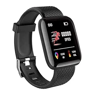 Zenocell Smart D116 Fitness GJ-MJ56 Activity Tracker Sports Band with Heart-Rate Sensor and Body Functions Like Steps Counter, Calorie Counter, Blood Pressure,