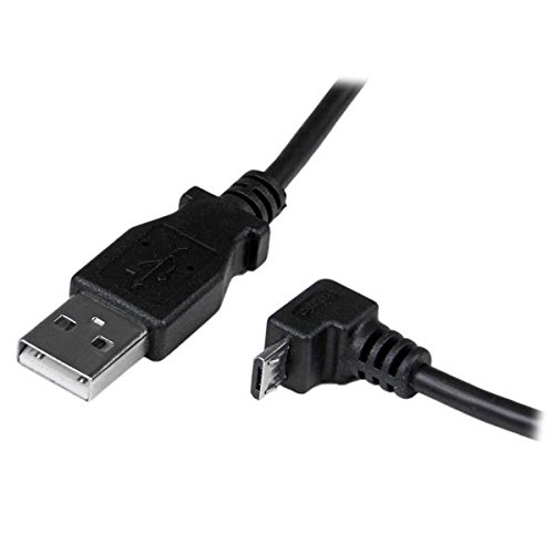 StarTech.Com USBAUB50CMD 0,5 cm USB 2.0 A auf Micro B abgewinkelt Kabel schwarz - 2