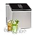 Produktbild Klarstein Clearcube Eiswürfelmaschine • produziert Klareis • Produktionskapazität: 13kg/24h • Kältemittel: R600a • Bedienfeld mit Touchscreen • unempfindliches Gehäuse aus Edelstahl • schwarz