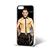 Produktbild B-307 - Weiß - Channing Tatum - Schauspieler Magic Mike - Grinsekatze - iPhone 5/5s Hardcase Schutzhülle Plstic - Motiv, Geburtstagsgeschenk