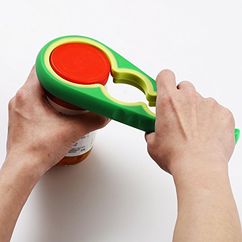 Dosenöffner Deckelöffner, FineGood 2 Pack Deckel aus rutschfeste Gummi Jar Opener für kleine Stärke Kleine Hände Arthritis Senioren - 9