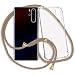 Produktbild mtb more energy® Handykette für Huawei P30 (6.1'') | beige-Gold | Smartphone Hülle zum Umhängen | Anti Shock Strong TPU Case