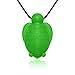 Chewable Turtle Pendant Necklace by Siliconies (Green) (Green)