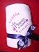 Princess in training personalised baby blanket (Pink blanket)