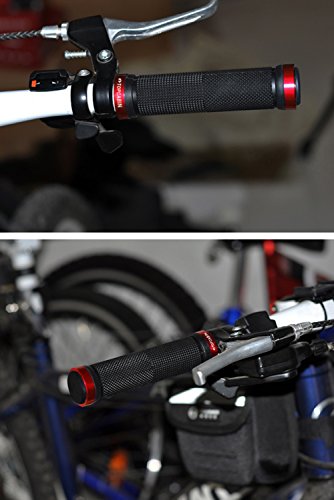 Topcabin ® Doppelt schließende Griffe Fahrrad-Mountainbike, BMX Fahrrad geschwungener - 7