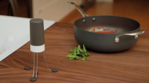 ** Bogof Offer, buy 1 get 1 free ** The Auto stirrer, the unique 3 Speed Cordless electronic, Hands Free, Touchless Automatic Self Stirring Kitchen food Cooking Pot pan utensil Spatula stick, The Autostirrer, handiest Kitchenaid Tool &amp; Probably the best gadget in the kitchen! It stirs your cooking for you, On a Gas, stove Hot Plate Hob, whilst you prep! The Robotic, One touch battery operated, Robostir Whisk, It stirs and Mixes Risotto, Porridge, Stew, Soup, Baked Beans, Gravy, Cheese Sauces, Custard, masala and much more. It can even be used as a cocktail Drinks Stirrer. Robo Uutensil Crazy Stirr Is dishwasher friendly, safe &amp; easy to use. That’s why we say, stir and be free! Great x-mas, Birthday Gifts for men &amp; women, as seen on TV.