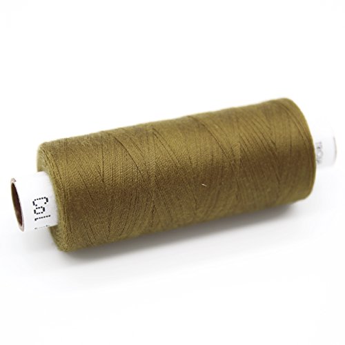 Universal Nähgarn Troja, 500 m, 100 % Polyester, kaper / braun