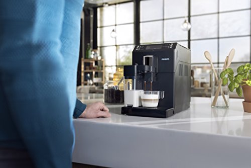 Philips EP3550/00 Kaffeevollautomat, Milchkaraffe, AquaClean, schwarz - 4