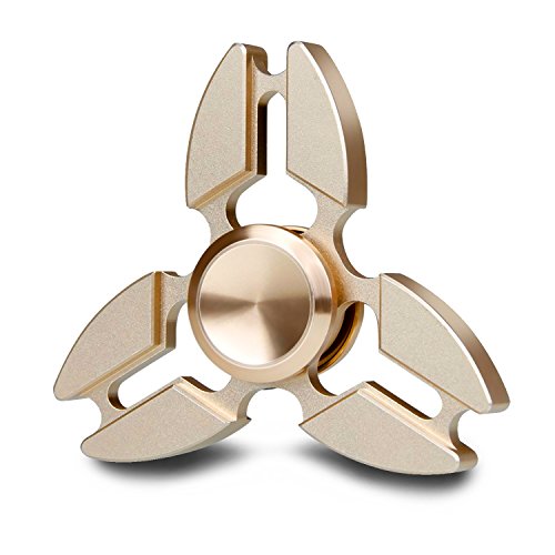 Fidget Toys Hand, Migimi Spinner Finger Spielzeu Perfekt für Kinder und Erwachsene Spielzeug Geschenke - Golden