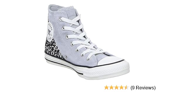 converse all star hi trainers split panel black egret exclusive