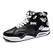 Produktbild Unbekannt Herrenschuhe, Herren Basketballschuhe, High-Top-Sneakers, Spring-Fall künstliche PU Laufschuhe, Rutschfeste Schnür-Basketball-Stiefel Trainer Turnschuhe