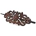 Evolatree - Hand Carved Sono Wood - Royal Butterfly Filigree - Hair Pin Barrette - 4"