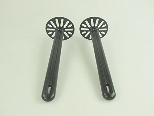 TUPPERWARE Pürier-Meister Griffbereit Stampfer Kartoffelstampfer schwarz (2) 10053 - 3
