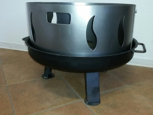 Funkenschutz Ø 55 cm für eine Feuerschale - 5