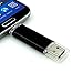 Produktbild 2 in 1 USB-Flash Drive, OTG Dual Micro-Pen Stick Memory Stick für Android Handy und PC 16 GB 32 GB 64 GB 128 GB 256 GB lot- schwarz/pink/lila/blau/grün/rot/gelb/gold/silber Black,Pink,purple,Blue,Green 64 GB