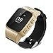 Produktbild BAIJ GPS Tracker Watch, ältere Smart Watch GPS WiFi Tracker SOS Sport Armbanduhr Sicherheit Anti-Lost Locator Watch Geeignetes iOS Android,Gold