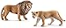 Produktbild Schleich Tiere-Set Löwe brüllend 14726 und Löwin 14712