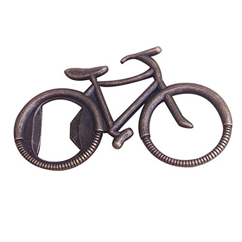 Preisvergleich Produktbild SuperSU Fahrrad Flaschenöffner Hochzeitsempfang Bridal Shower Party Favors lustiges Geschenk für Männer Live-Strip Flaschenöffner, Push & Pull Kapselheber aus Edelstahl Oktoberfest Bayerisches Zubehör