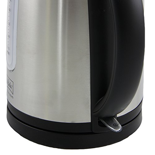 Melitta Wasserkocher Prime Aqua 1,7 Liter, Edelstahl, 2.200 Watt, schwarz/Edelstahl 101802 - 4