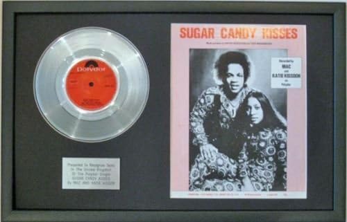 Mac & Katie Kisson - Platinum Disc & Song Sheet - Sugar Candy Kisses