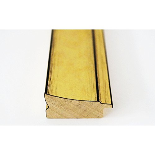 Spiegel Wandspiegel Badspiegel – Dortmund 4,2 – Gold – 200 Größen zur Auswahl – handgefertigt – DIN A3 (29,7 x 42,0 cm) – FM – Modern, Shabby, Vintage - 5