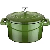 Lava Metal D&ouml;k&uuml;m Mini Tencere, Trendy, 10 cm, 0.35 L Hacim, Yeşil