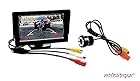 Autoxygen Car 5 inch Rear View Full HD Dashboard Screen And 8 LED Night Vision Waterproof Reserve Parking Camera