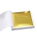 Produktbild CAIDUD 100PCS Gold Leaf 100 Blätter Blattmetall Schlagmetall 24K (Wie Blattgold) Imitation Gold Leaf