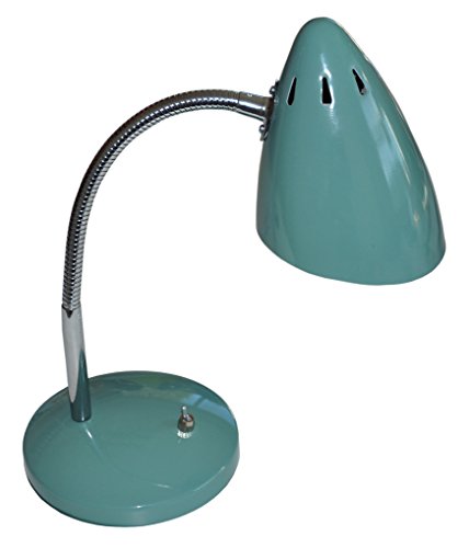 Lámpara de mesa con cuello giratorio WQ Retro estilo de 60/70 años water Quest