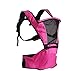 Produktbild Sicher für Neugeborene Fairy shop multifunktionale Babytrage atmungsaktive Säuglingstragetuch Rucksack Tasche Wrap Baby Känguru 3-36M orthopädische Arzt empfehlen, rot, Onesize ( Farbe : Rose red )