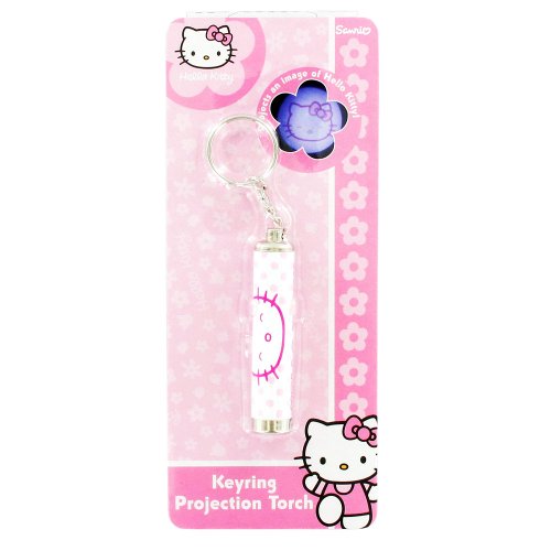 Preisvergleich Produktbild Wesco WES31161 - Hello Kitty Projektionstaschenlampe als Schlüsselanhänger