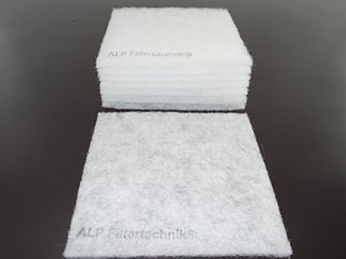 10x Ersatzfilter für Badlüfter 162×200 mm Filtereinsatz für Meltem Vario - 2