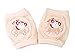 2 Pairs Cute Infant Toddler Baby Knee Pad Crawling Safety Protector PINK Monkey