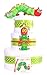 3 tiers - The Very Hungry Caterpillar nappy cake baby gift hamper basket unisex - FAST & FREE DELIVERY!