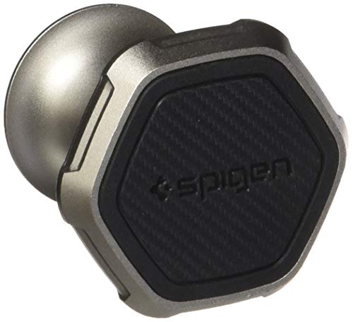 Spigen Support téléphone Voiture, KUEL [magnétique] Universel 360º Support Telephone Voiture Magnétique - QS40