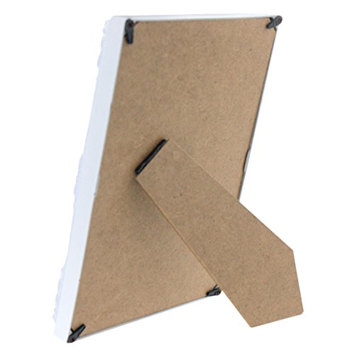 Bilderrahmen Fotorahmen Weiss Landhausstil Dekorahmen Art Design (15 x 10) :2373: - 2