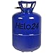 Produktbild Helo Helium Ballon Gas 0,25m³ (7,1 Liter Flasche) für 30 Ballons, Einweg Helium Gasflasche mit Sperrvorrichtung und Knickventil für einfache Befüllung