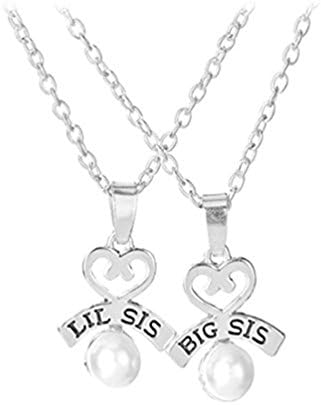 Big Sister Little Sister Necklace, Big Sis Lil Sis Necklace,Sister Necklace Set, Big Sis Lil Sis Jewlery, Sister Gift