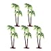 Produktbild PRETYZOOM Prtyzoom Künstlicher Kokosbaum Simulation Kokosbaum Fish Tank Dekoration Miniatur Pflanzen Bonsai DIY Handwerk Haus Harz Dekor 5 Stück