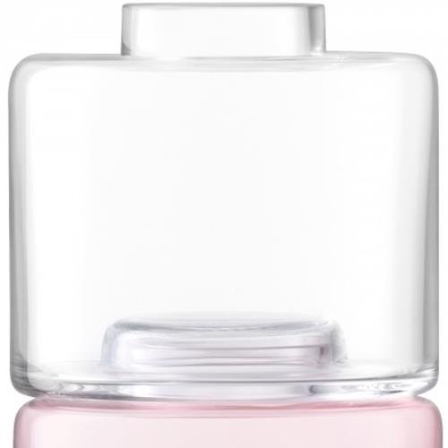 LSA International Stack Vase Trio, Glas, klar, 30 cm - 2