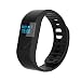 Produktbild elegantstunning Smart Watch Armband 0.49 Zoll OLED Touchscreen Schrittzähler und Gesundheit Monitor Bluetooth 4.0 Schwarz