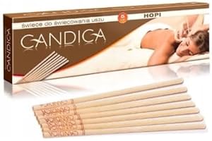 TOULIFLY Lot de 10 bougies d'oreilles HOPI avec filtre